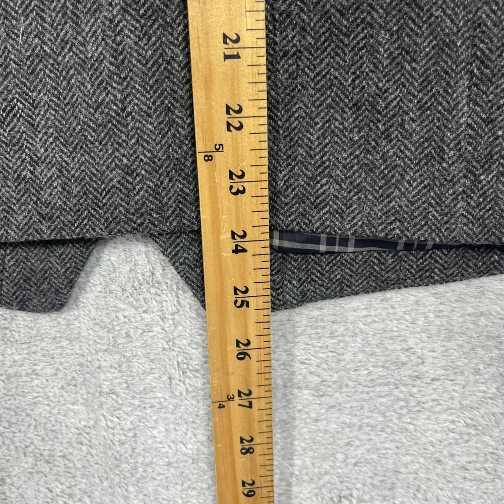 Jos. A. Bank Vest Men XXL Gray 1905 Herringbone 100% Wool Waistcoat